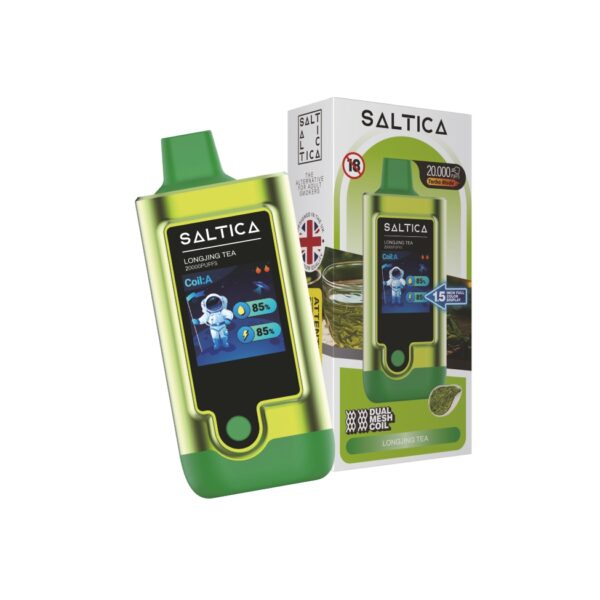 Saltica 20000 Puff Longjing Tea
